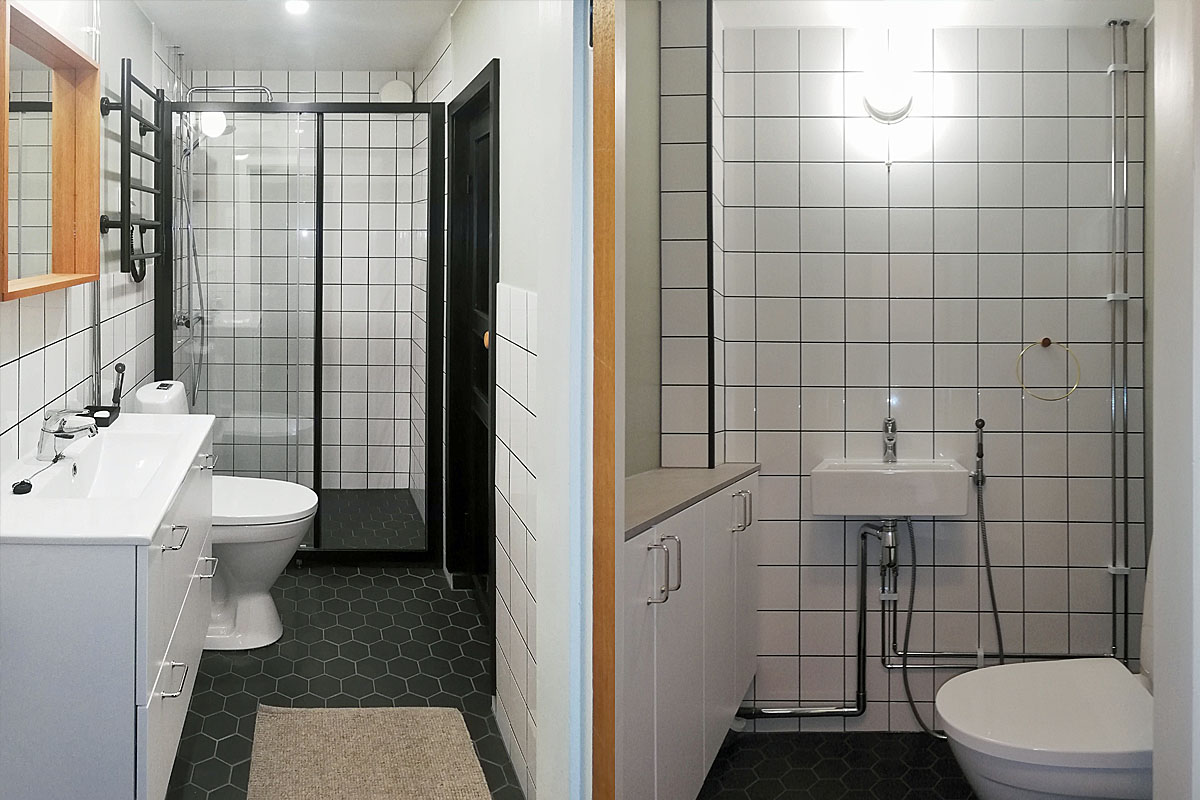 WC-tilojen uusiminen